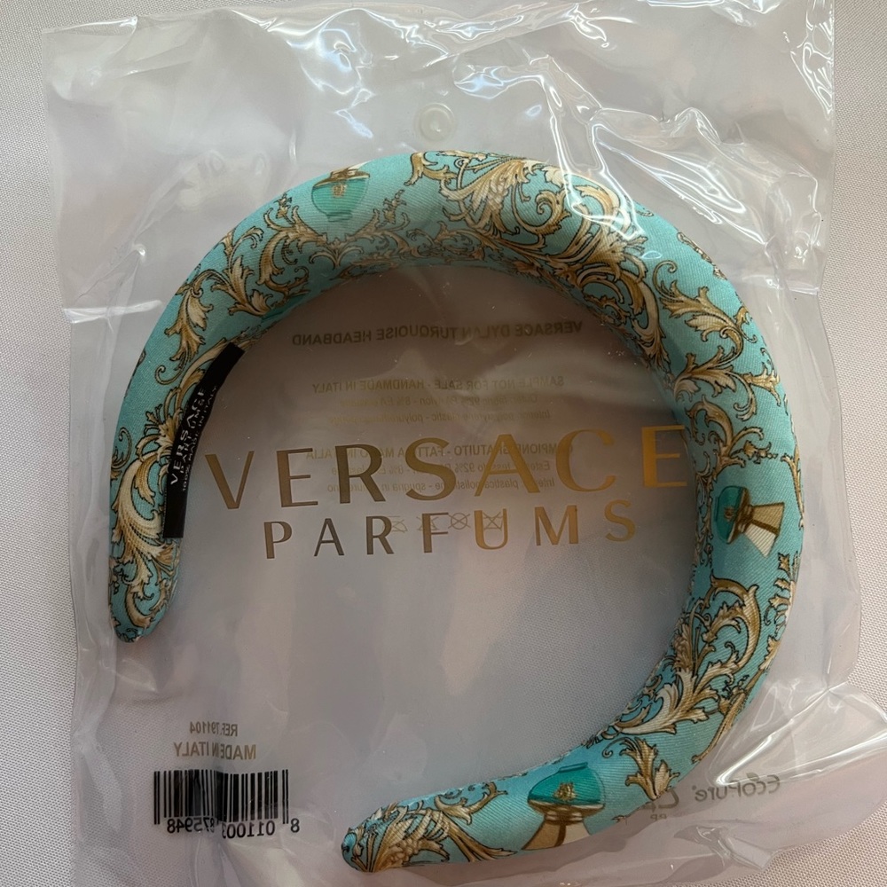 COPY - Versace turquiose headband